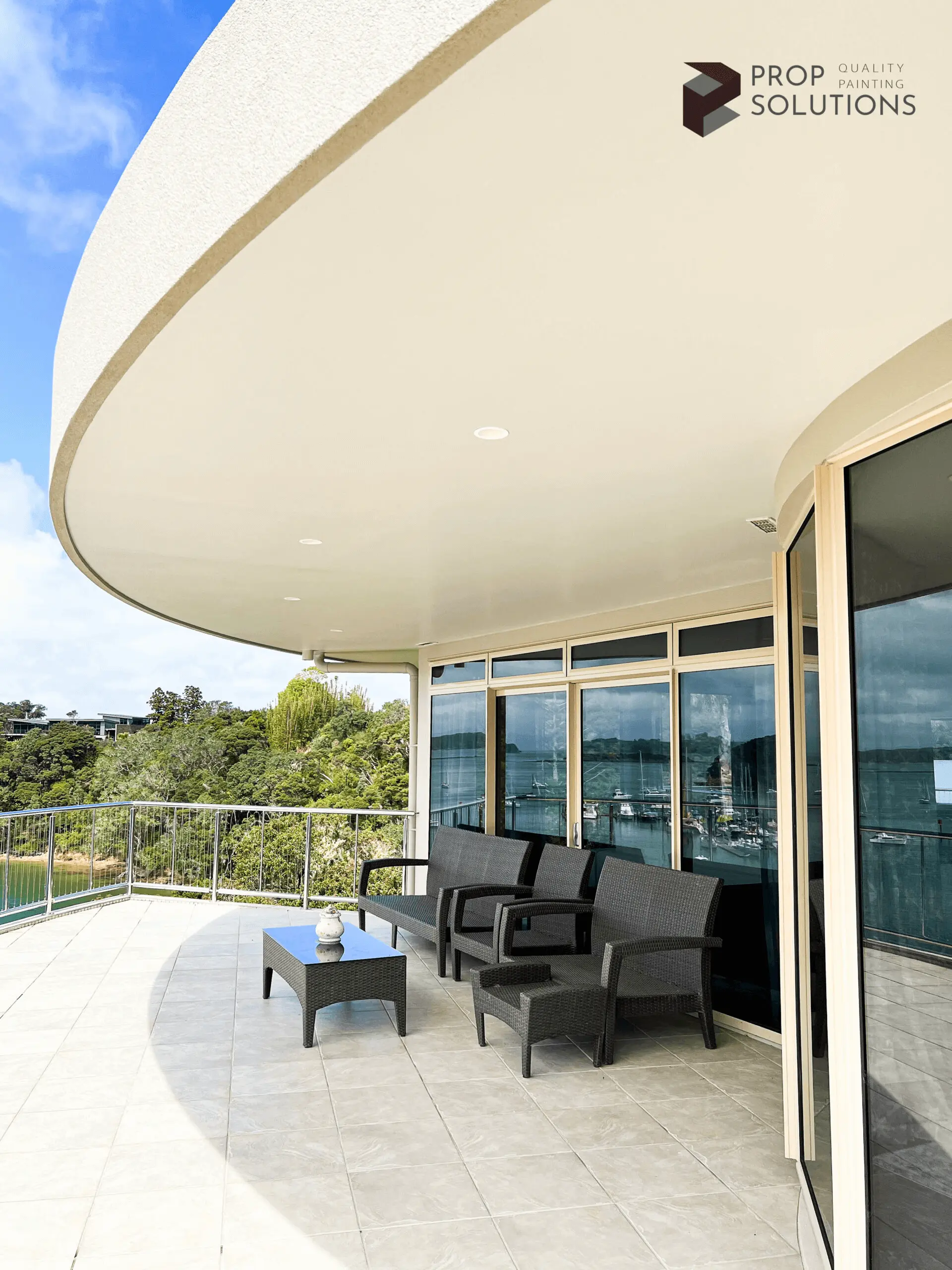 outdoor living space